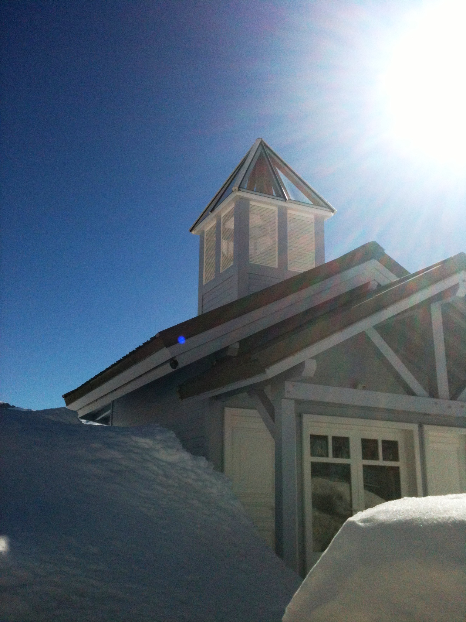 hameau scandinave flaine eglise