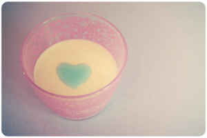 Pannacotta au sirop de guimauve de Louise ♥